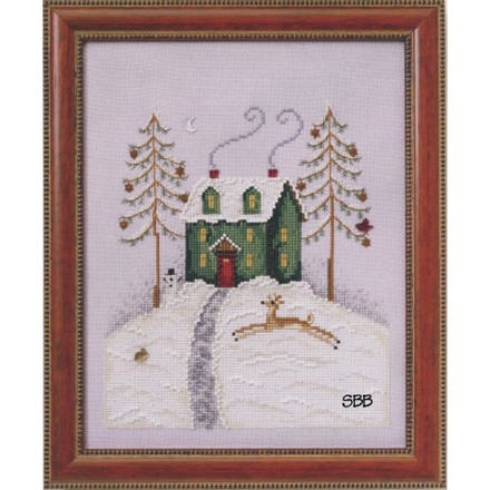 Дом на сосновом пагорбе Схема для вышивания крестом Debbie Mumm DMP004 - Вышивка крестиком и бисером - Овца Рукодельница