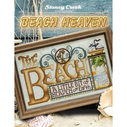 Beach Heaven Схема для вышивания крестом Stoney Creek LFT527 - Вишивка хрестиком і бісером - Овечка Рукодільниця