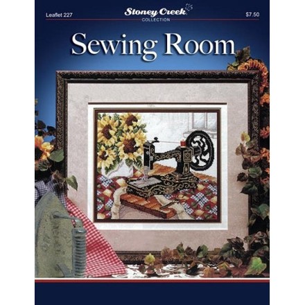 Sewing Room Схема для вышивания крестом Stoney Creek LFT227 - Вишивка хрестиком і бісером - Овечка Рукодільниця