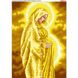 Діва Марія вагітна у золоті Схема для вишивки бісером Biser-Art B614ба