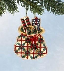 Santa's Sack/Мешок Санты. Набор для вышивания. Mill Hill (MH166303) - Вышивка крестиком и бисером - Овца Рукодельница