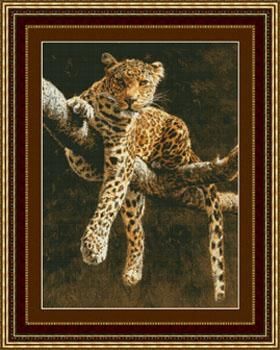 Hypnotic Leopard Kustom Krafts. Набор для вышивания крестом. KUSTOM KRAFTS (99237) - Вышивка крестиком и бисером - Овца Рукодельница