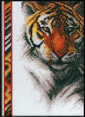 Tiger Тигр. Набор для вышивания крестом. Janlynn (013-0261) - Вышивка крестиком и бисером - Овца Рукодельница
