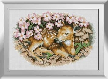 Набір для малювання каменями алмазний живопис Dream Art Оленя (квадратні, повне) 31166D - Вишивка хрестиком і бісером - Овечка Рукодільниця