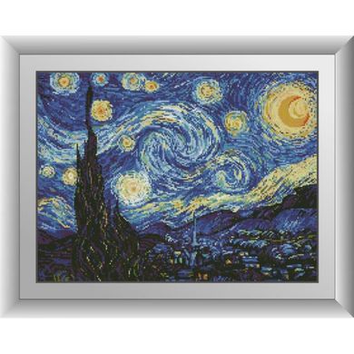 Звездная ночь. Ван Гог. Dream Art (30361D) - Вышивка крестиком и бисером - Овца Рукодельница
