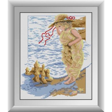 Замок из песка. Dream Art (30009D) - Вышивка крестиком и бисером - Овца Рукодельница