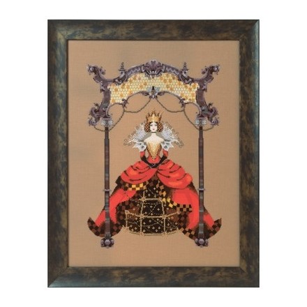 Королева пчел Схема для вышивания крестом Mirabilia Designs MD171 - Вышивка крестиком и бисером - Овца Рукодельница