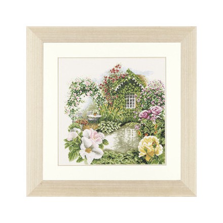 Набор для вышивания Lanarte L34807 Rose garden - Вишивка хрестиком і бісером - Овечка Рукодільниця