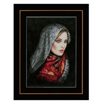 Набор для вышивания Lanarte PN-0155033 Женщина в вуали - Вышивка крестиком и бисером - Овца Рукодельница
