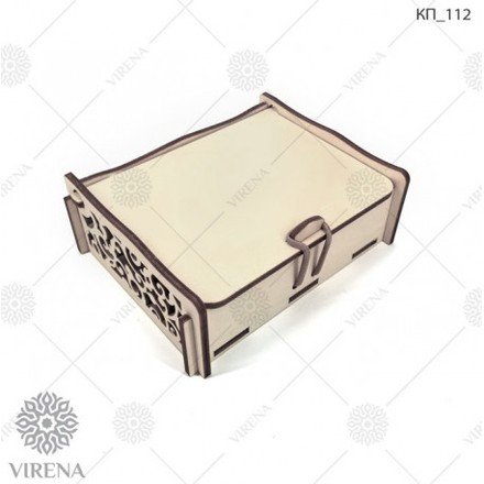 Набор для создания коробочки для подарка VIRENA КП_112 - Вишивка хрестиком і бісером - Овечка Рукодільниця