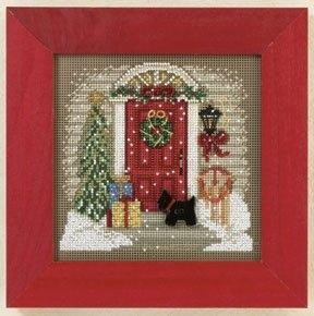 Рождественский дом. Набор для вышивания. Mill Hill (MH141301) - Вышивка крестиком и бисером - Овца Рукодельница