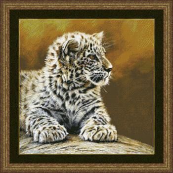 Leopard Cub Kustom Krafts (99457) - Вишивка хрестиком і бісером - Овечка Рукодільниця