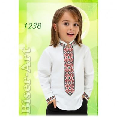 Рубашка для хлопчиків (габардин) Заготовка для вишивки бісером або нитками Biser-Art 1238ба-г - Вышивка крестиком и бисером - Овца Рукодельница