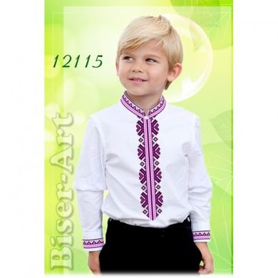 Рубашка для хлопчиків (габардин) Заготовка для вишивки бісером або нитками Biser-Art 12115ба-г - Вышивка крестиком и бисером - Овца Рукодельница