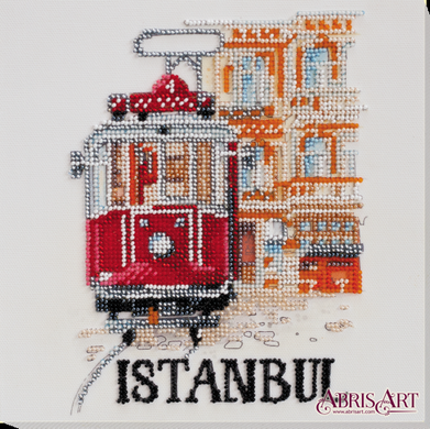 Стамбул. Набор-миди для вышивки бисером на натуральном художественном холсте. Абрис Арт (AMB-058) - Вышивка крестиком и бисером - Овца Рукодельница
