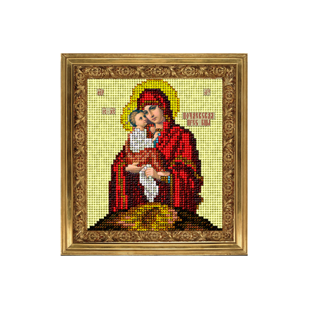 Набор для вышивания КиТ 61113 Почаевская икона - Вышивка крестиком и бисером - Овца Рукодельница