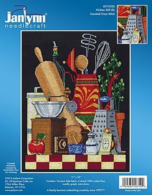 Kitchen Still Life Кухонный натюрморт. Набор для вышивания крестом. Janlynn (017-0105) - Вышивка крестиком и бисером - Овца Рукодельница