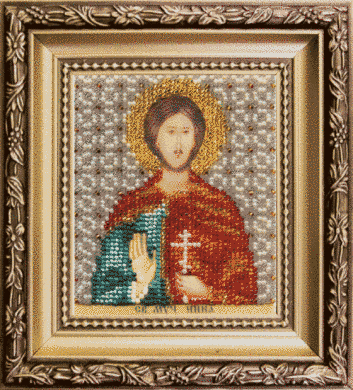 Икона святой мученик Инна. Набор для вышивки бисером. Чаривна мить (Б-1197) - Вышивка крестиком и бисером - Овца Рукодельница