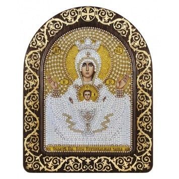 Набор для вышивки икон в рамке-киоте Нова Слобода СН-5010 Неупиваемая чаша - Вышивка крестиком и бисером - Овца Рукодельница
