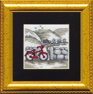 Велосипед. Набор для вышивания крестом. Permin (14-8410) - Вышивка крестиком и бисером - Овца Рукодельница