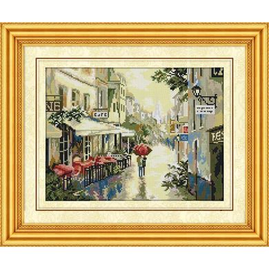 Дождливый вечер в Париже. Dream Art (30134D) - Вышивка крестиком и бисером - Овца Рукодельница