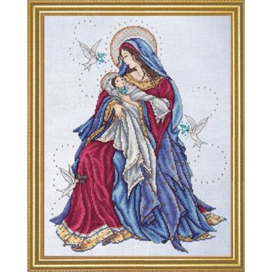 Набор для вышивания Design Works 2765 Madonna and Child - Вишивка хрестиком і бісером - Овечка Рукодільниця