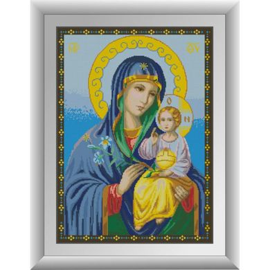 Икона Божьей Матери Неувядаемый цвет. Dream Art (30533D) - Вышивка крестиком и бисером - Овца Рукодельница
