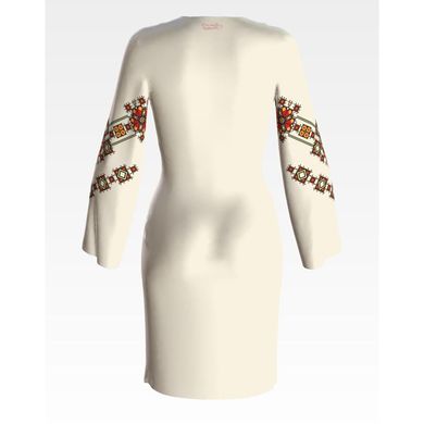 Набор для вышивки нитками Барвиста Вышиванка заготовки женского платья – вышиванки Весенняя ПЛ471лМннннi