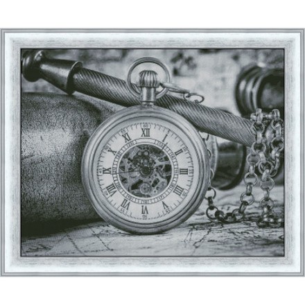Часы Электронная схема для вышивания крестиком РЗ-002ИХ