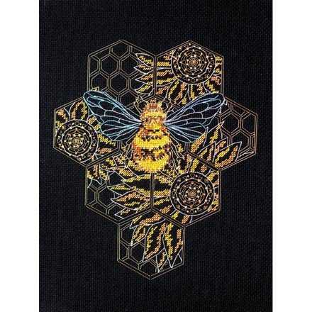 Бджолиний рай. Набір для вишивання хрестиком з печаткою на тканині. Абріс Арт (AH-124) - Вишивка хрестиком і бісером - Овечка Рукодільниця