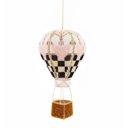 Воздушный шар Набор для вышивания бисером объемной вышивки Golden Key N-070 - Вишивка хрестиком і бісером - Овечка Рукодільниця