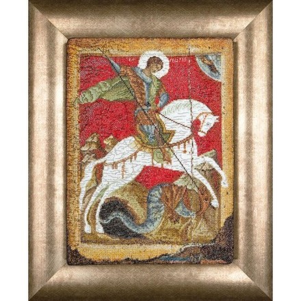 Набір для вишивання хрестиком Icon St. George Aida Thea Gouverneur 498A - Вышивка крестиком и бисером - Овца Рукодельница