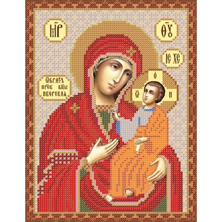 РИП-013 Рисунок на ткани МарічкаИверская Божья Матерь - Вышивка крестиком и бисером - Овца Рукодельница