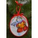 Набір для вишивки бісером Барвиста Вишиванка Пошита новорічна іграшка Сопрано (серія: Сніговики-Колядники) 14х16 ТР226аБ1416k