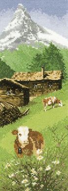Альпийская лужайка. Набор для вышивания. Heritage (H524) - Вышивка крестиком и бисером - Овца Рукодельница