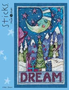 Схема для вышивания Dream/Мечта Sticks Mill Hill - Вышивка крестиком и бисером - Овца Рукодельница