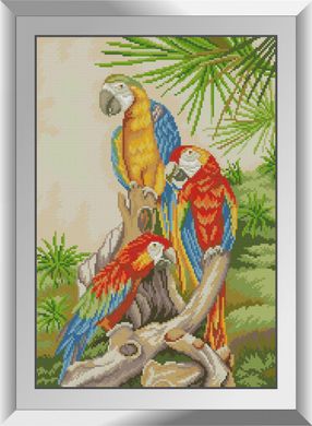 Экзотические птицы. Набор алмазной живописи. Dream Art (31273D) - Вышивка крестиком и бисером - Овца Рукодельница