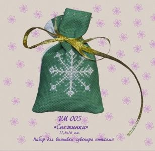 Снежинка. Набор для вышивания нитками. OLANTA (VM-005) - Вышивка крестиком и бисером - Овца Рукодельница