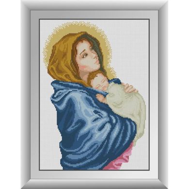 Богородица. Dream Art (30512D) - Вышивка крестиком и бисером - Овца Рукодельница