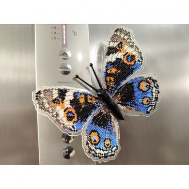 Blue pansy. Метелик Набір для вишивання хрестиком ArtInspirate BUT-012 - Вишивка хрестиком і бісером - Овечка Рукодільниця