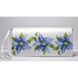 Заготовка клатча Синие цветы для вышивки бисером КЛ018кБ1301