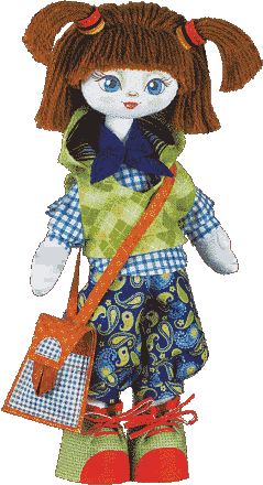 Кукла Отличница. Нова Слобода Креатив (К1003) - Вышивка крестиком и бисером - Овца Рукодельница