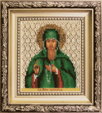 Икона святая преподобная Захария. Набор для вышивки бисером. Чаривна мить (Б-1216) - Вышивка крестиком и бисером - Овца Рукодельница