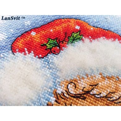 Набор для вышивания ЛанСвіт Рождественская овечка Д-052 - Вишивка хрестиком і бісером - Овечка Рукодільниця