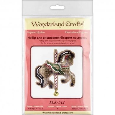 Набір для вишивання бісером по дереву Wonderland Сrafts FLK-512 - Вышивка крестиком и бисером - Овца Рукодельница