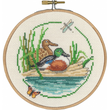 Набір для вишивання "Гуси (Ducks)" PERMIN - Вышивка крестиком и бисером - Овца Рукодельница