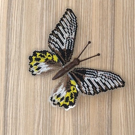 Troides hypolitus. Метелик Набір для вишивання хрестиком ArtInspirate BUT-14 - Вишивка хрестиком і бісером - Овечка Рукодільниця