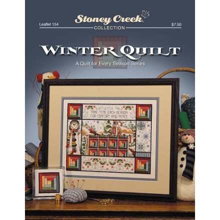 Winter Quilt Схема для вышивания крестом Stoney Creek LFT154 - Вишивка хрестиком і бісером - Овечка Рукодільниця