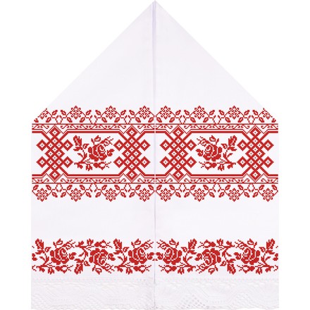 Набор для вышивания нитками Барвиста Вышиванка Рушник для Свадебных Икон 30х120 ТР141дн3099i - Вышивка крестиком и бисером - Овца Рукодельница