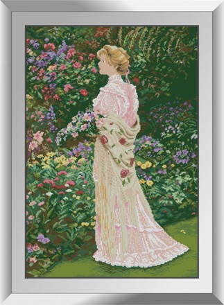 Прогулка в саду. Набор алмазной живописи. Dream Art (31326D) - Вышивка крестиком и бисером - Овца Рукодельница